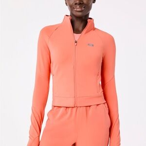 Figs sunset drift on-shift contourknit cropped jacket LIMITED EDITION COLOR